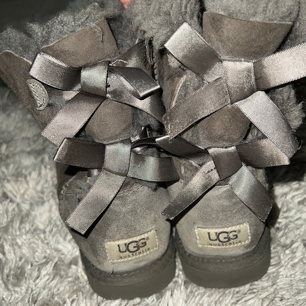 Gray UGG boots